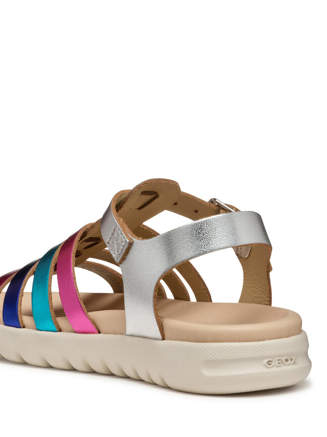 Geox Szandál Geox J Soleima Gir J35GSB 000CF C1239 M Színes