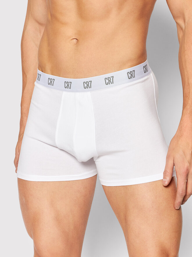 Cristiano Ronaldo CR7 Cristiano Ronaldo CR7 Набір з 3 пар боксерів Main Basic 3Pack 8100-49-100 Білий