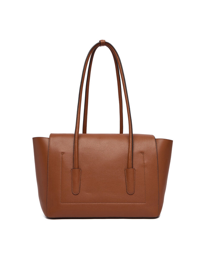 Coccinelle Handtasche Coccinelle T8A Coccinelle Double Beat E1 T8A 11 02 01 Braun