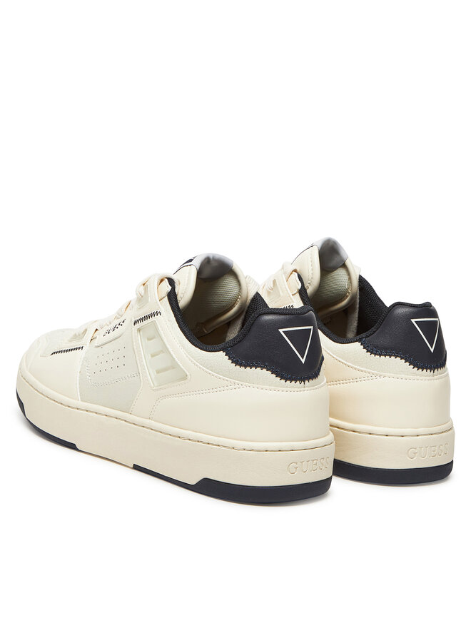 Guess Sneakersy Guess FMTVIN-ELE12 Écru