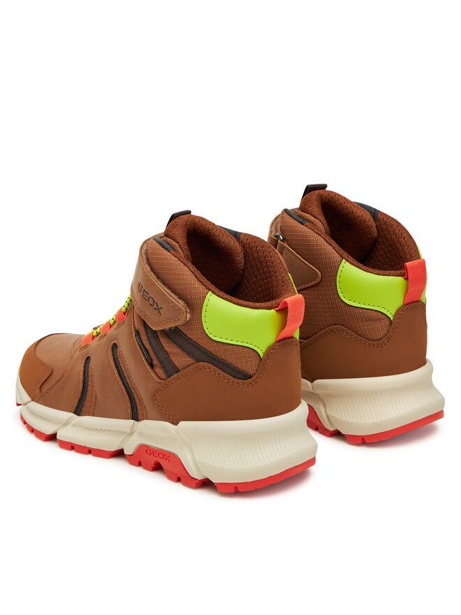 Geox Gležnjarji Geox J Flexyper Plus J56LCC 0FUME C0616 D Rjava