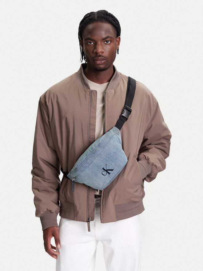 Calvin Klein Gürteltasche Calvin Klein Ckj Denim Waistbag LV04G3149G Himmelblau