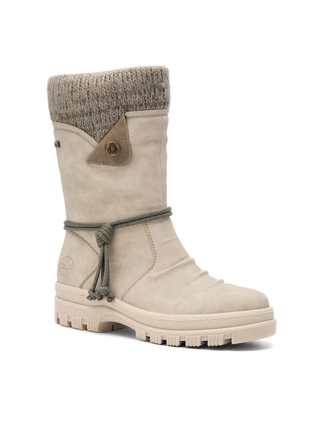 Rieker Csizma Rieker X8283-60 Bézs