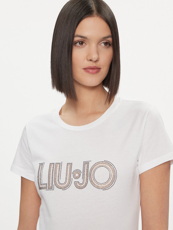 Liu Jo Liu Jo T-Shirt WA4051 JS923 Λευκό Regular Fit