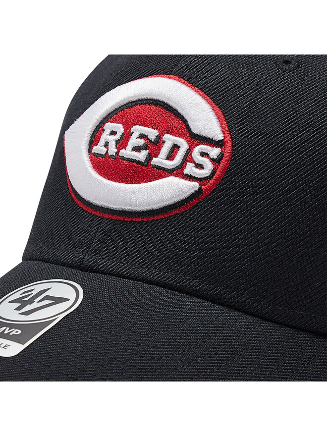 47 Brand Cappellino 47 Brand Cincinnati Reds Mlb Mvp B-MVP07WBV-BKJ Nero