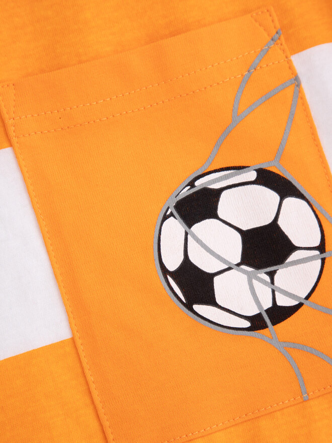 Coccodrillo Coccodrillo Camiseta WC5143209VBC Naranja Regular Fit