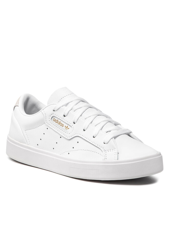 Sneakersy adidas Sleek W DB3258 Bia y eobuwie .pl