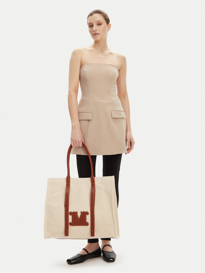 Max Mara Beachwear Сумка Max Mara Beachwear 2516511059650 Бежевий