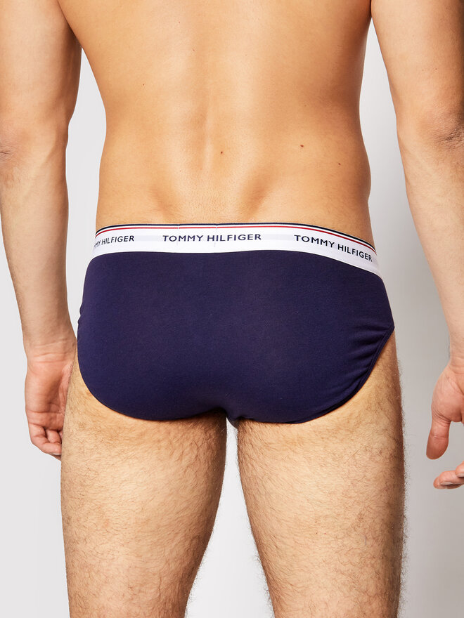 Tommy Hilfiger Tommy Hilfiger Набір з 3 пар сліпів 3p Brief 1U87903766 Cиній