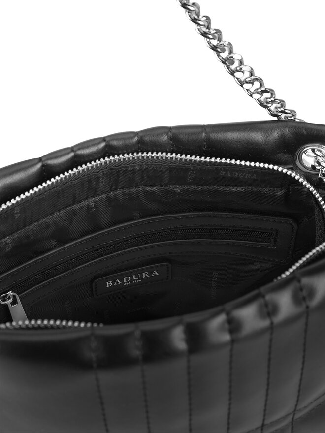 Badura Ročna torba Badura JH6257-BR. Črna