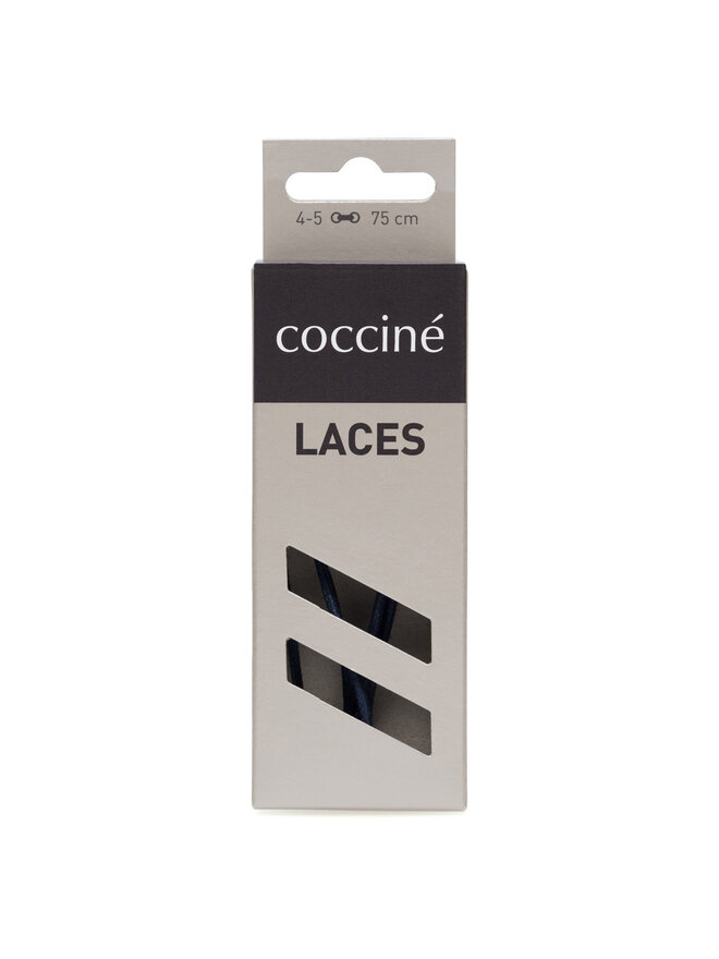 Coccine Schnürsenkel Coccine SZNUROWADŁA 75 cm F2 WOSKOWANE v.AZ Dunkelblau
