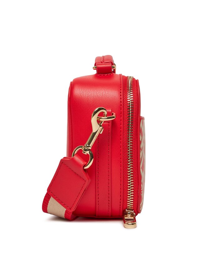 Tommy Hilfiger Handtasche Tommy Hilfiger Iconic Tommy Camera Bag Mono AW0AW16083 Rot
