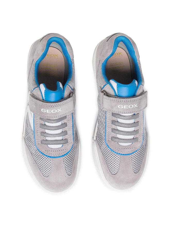 Sneakers Geox J Poseido B. D 02BCD 01422 C1295 D Grau | eschuhe.de