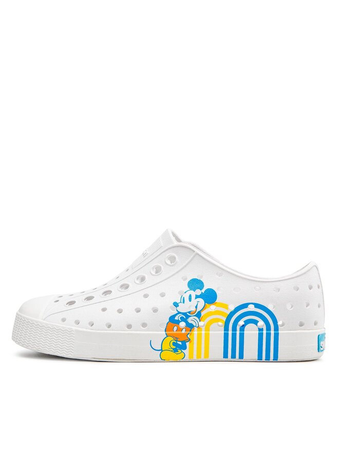 Native Sneakers aus Stoff Native Jefferson Print 15112001-1914 Weiß