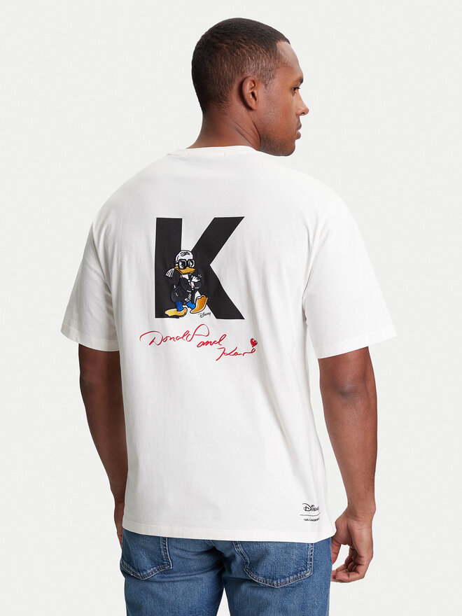 KARL LAGERFELD KARL LAGERFELD Camiseta 755098 553270 Beis Regular Fit