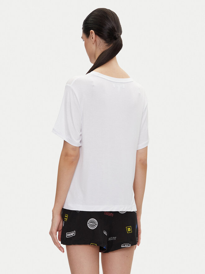 DKNY DKNY Pižama YI70051 Juoda Regular Fit
