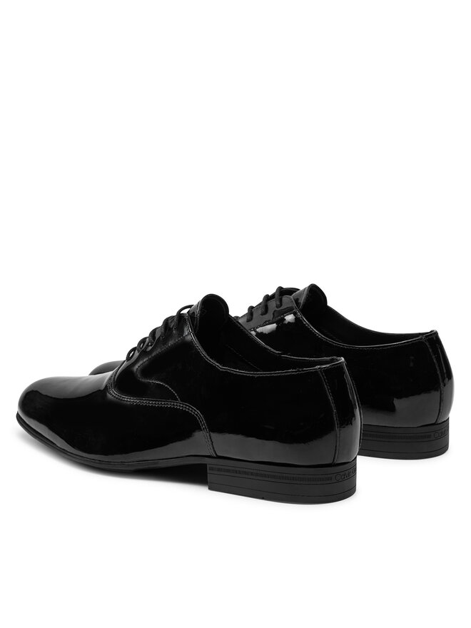 Calvin Klein Κλειστά παπούτσια Calvin Klein Oxford Pat HM0HM01600 Μαύρο
