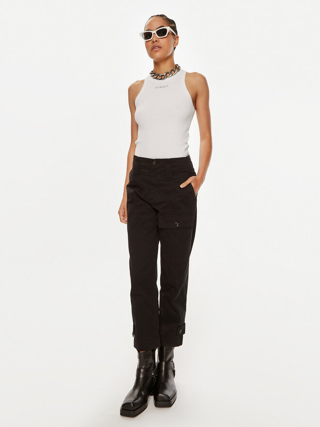 PINKO Pinko Top Distinto 100822 A22X Weiß Regular Fit