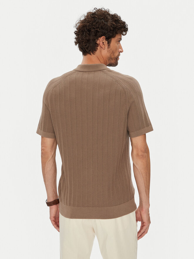 Michael Kors Michael Kors Poloshirt CT560GT469 Braun Regular Fit
