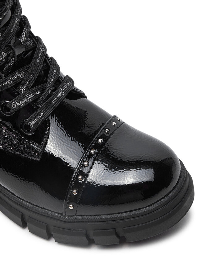 Pepe Jeans Bakancs Pepe Jeans Lilli Studs G PGS50202 Fekete