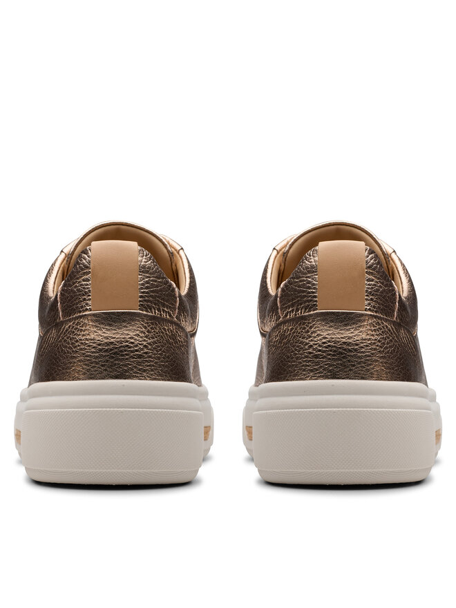 Clarks Sneakersy Clarks Hollyhock Walk 26181357 Złoty
