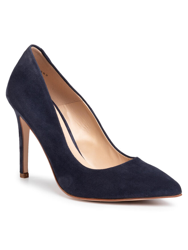 Solo Femme High Heels Solo Femme 34201-A8-K33/000-04-00 Dunkelblau