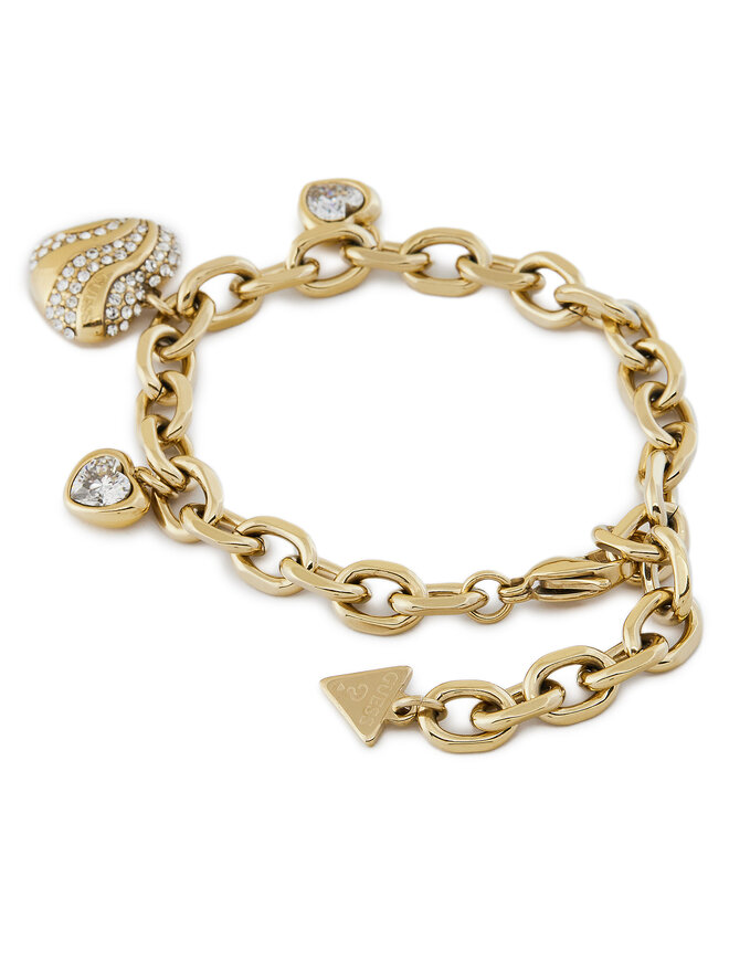 Guess Набір: браслет і сережки Guess JUBS04 691JW Золотий