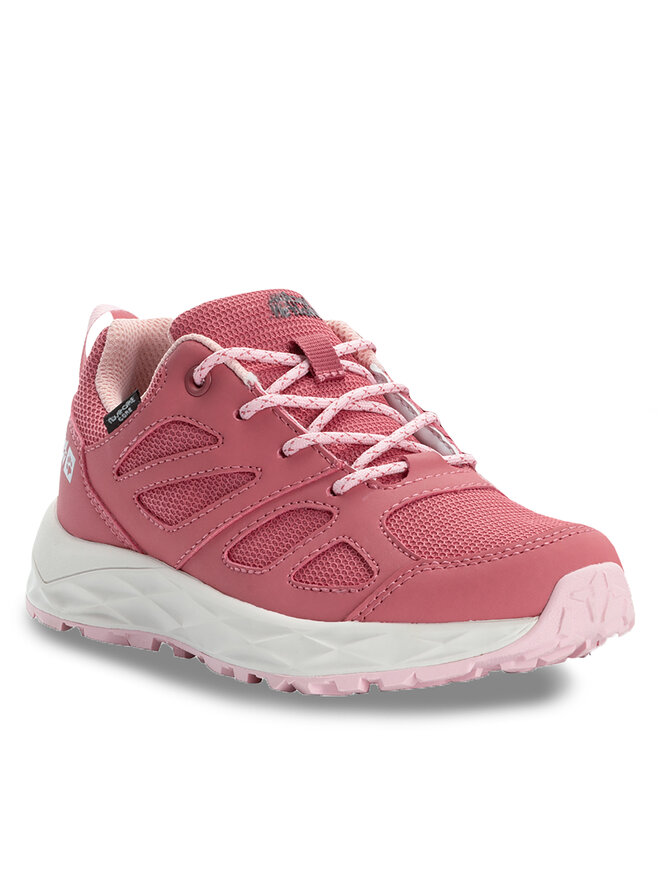 Jack Wolfskin Trekingová obuv Jack Wolfskin Woodland 2 Texapore Low 4059811 Růžová