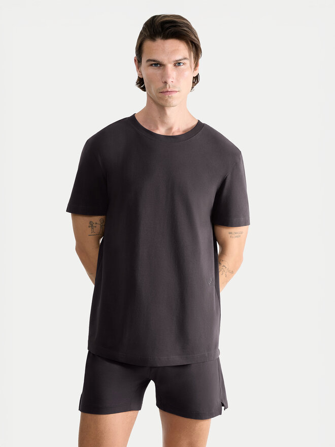 Sloggi Sloggi Marškinėliai 10215508 Pilka Regular Fit