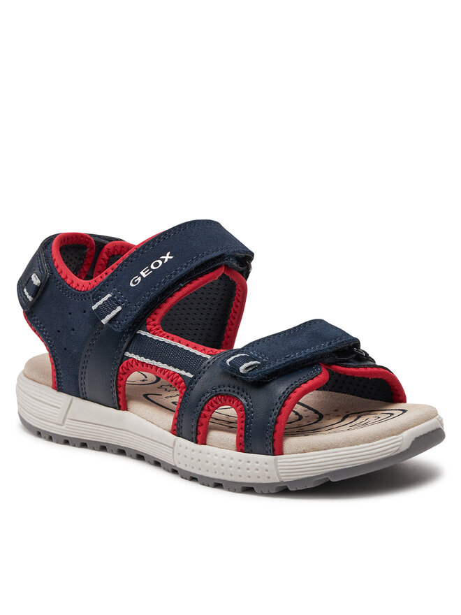 Geox Sandalen Geox J Sandal Alben Boy J35AVA 01520 C0735 D Dunkelblau