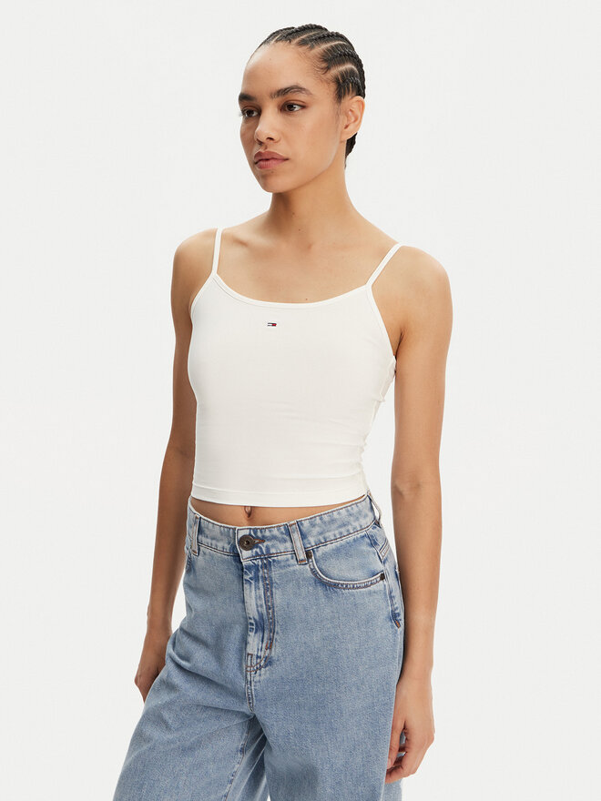 Tommy Jeans Tommy Jeans Set 2 topov Essential DW0DW18148 Pisana Regular Fit