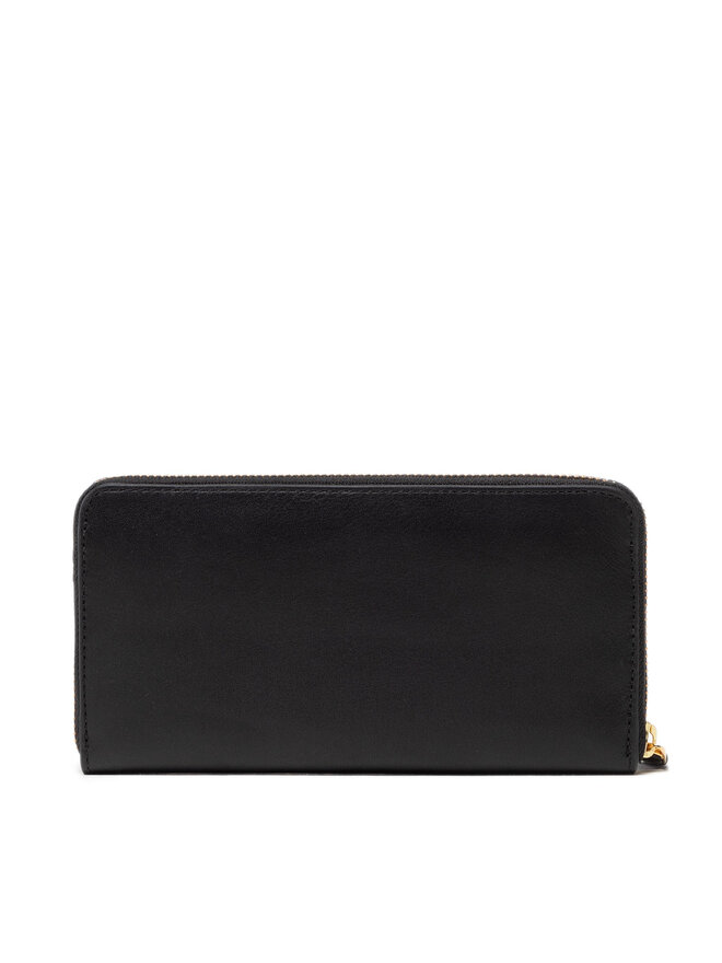LAUREN RALPH LAUREN Cartera grande para mujer Lauren Ralph Lauren Zip Cont Wlt 432876730003 Negro