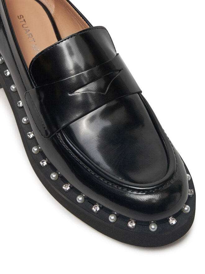 Stuart Weitzman Лофери Stuart Weitzman Reverie Loafer SK032 Чорний