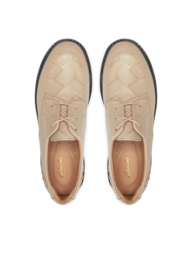 Clarks Oxfords Clarks Splend Weave 26176809 Εκρού
