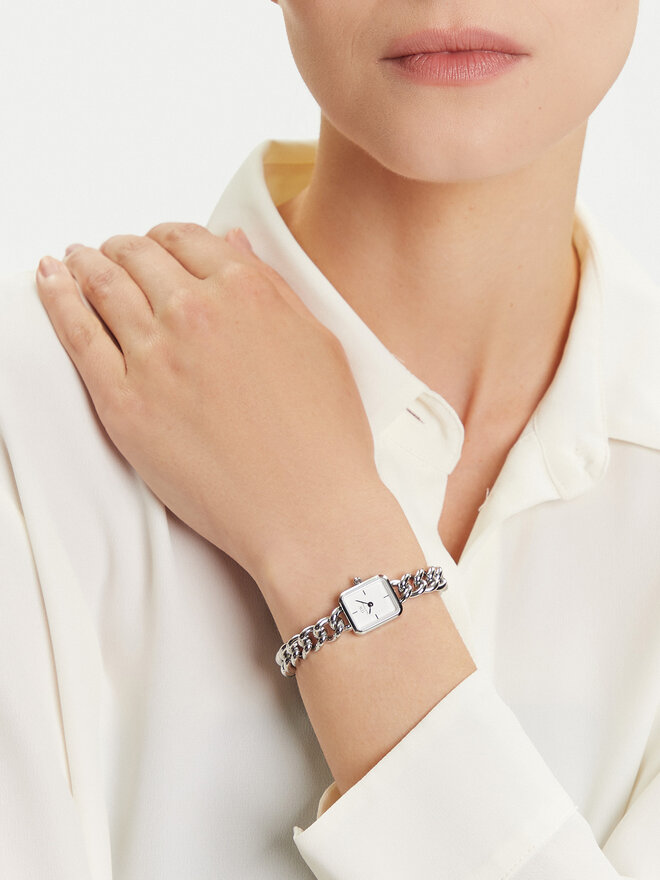Daniel Wellington Sat Daniel Wellington Jolie Chain 15 DW00100834 Srebrna