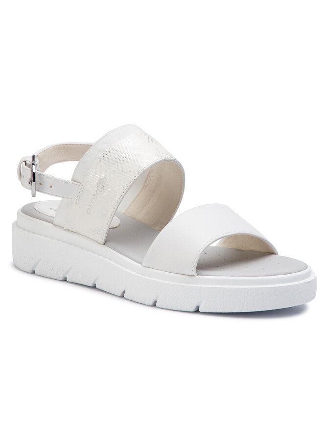 Sandales Geox D Tamas C D92DLC 05404 C1R1Q Blanc chaussures