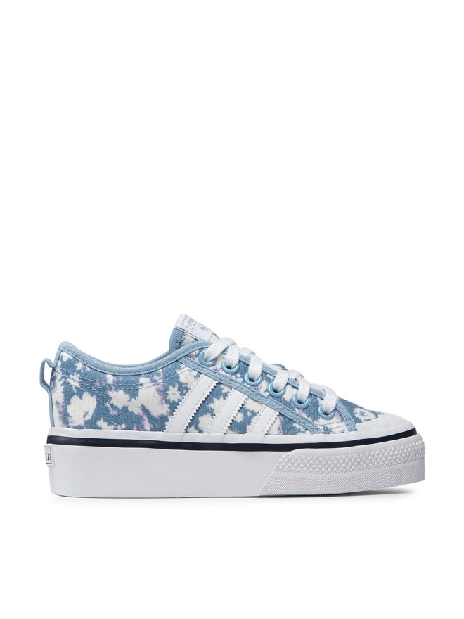 adidas Снікерcи adidas Nizza Platform W H01232 Голубий