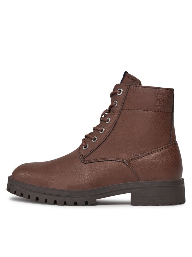Jack&Jones Kozačky Jack&Jones 12243413 Hnědá