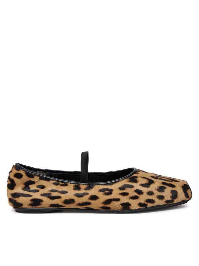 Tory Burch Baleriny Tory Burch Runway Ballet 165476 Brązowy