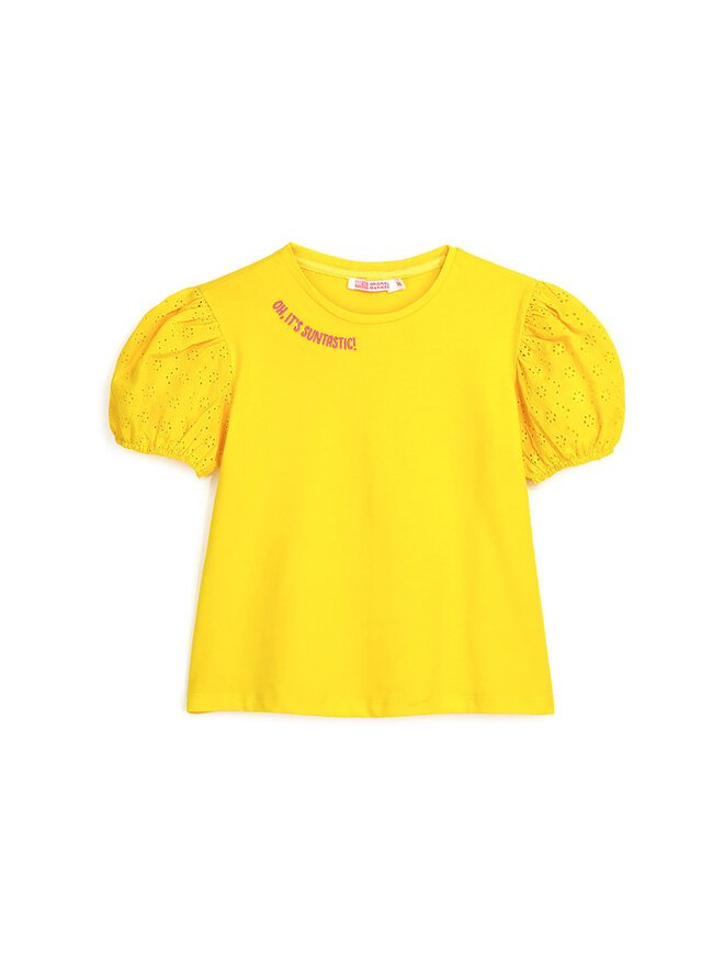 Original Marines Original Marines Camiseta DFP3191CF Amarillo Regular Fit