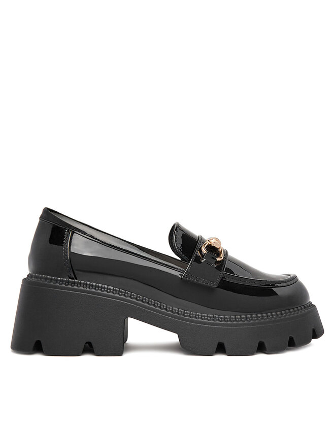 DeeZee Loafersy DeeZee FBD-20306 Czarny
