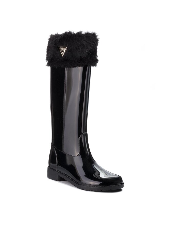 Guess Gummistiefel Guess FLRBE3 RUB11 Schwarz