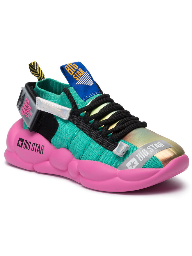 Sneakers Big Star Shoes FF274419 Grun eschuhe.at