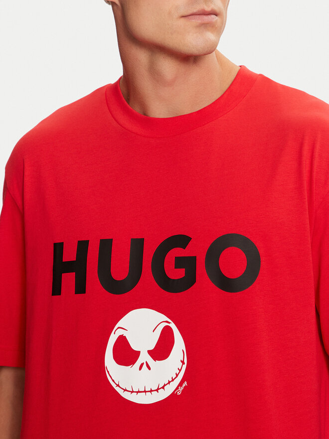 HUGO HUGO Camiseta 50537986 Rojo Regular Fit