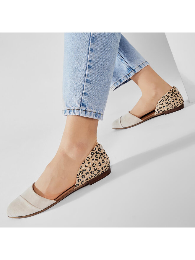 Toms Туфлі Toms Jutti D'Orsay 10016385 Бежевий