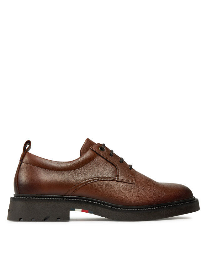 Tommy Hilfiger Scarpe basse Tommy Hilfiger Comfort Lwt Lth Shoe FM0FM05172 Marrone