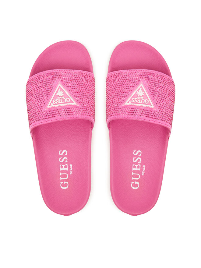 Guess Шльопанці Guess E6GZ16 BB00F Рожевий