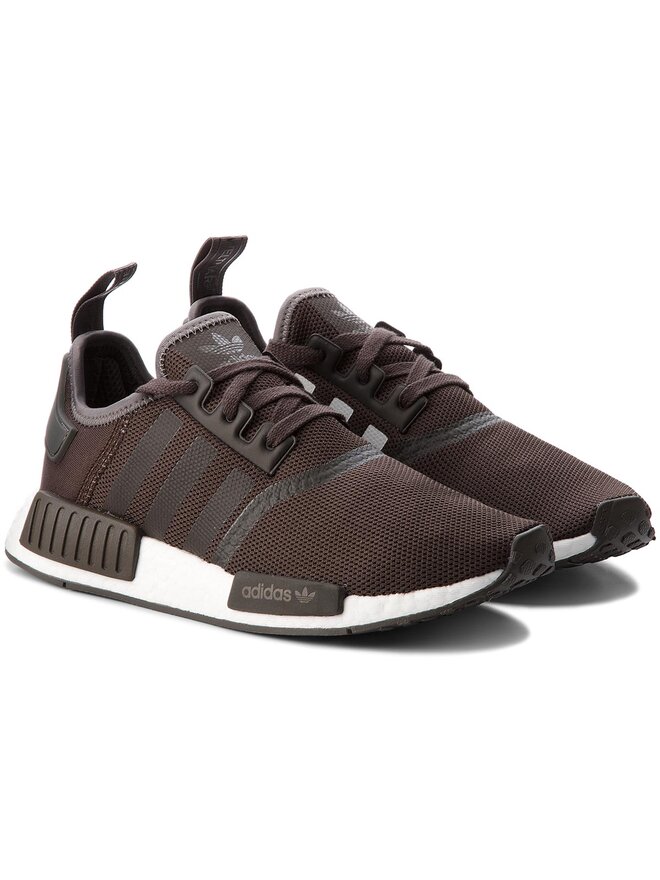 Adidas nmd white brown clearance