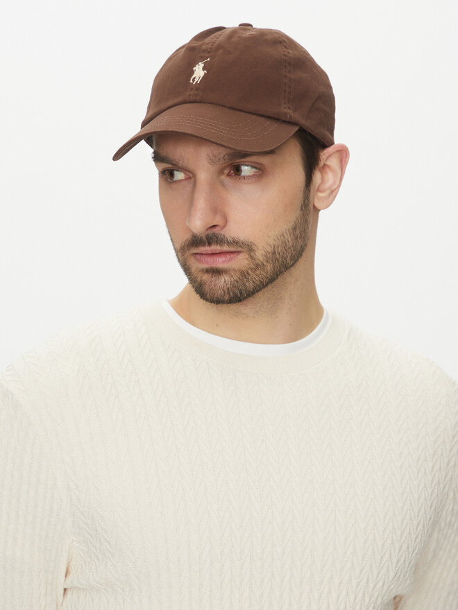 Kepurė su snapeliu Polo Ralph Lauren 710667709058 Ruda