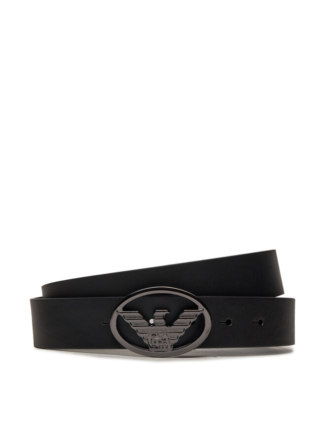 Emporio Armani Cintura da uomo Emporio Armani Y4S648 YQ87I 80001 Nero